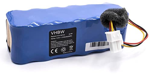 vhbw 1x Akku kompatibel mit Samsung Navibot VCR8830, VCR8730, VCR8750, VCR8824, VCR8825 Home Cleaner Heimroboter (2100 mAh, 14,4 V, NiMH)