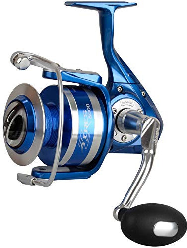 Okuma Azores S-8000 Meeresrolle 310m 0,45mm Schnurfassung, Spinnrolle, Angelrolle zum Spinnfischen & Meeresangeln, Rolle, Salzwasserrolle, Pilkrolle, Rollen zum Meeresfischen