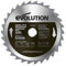 Evolution GW210TCT-30 210 mm Lama per sega per legno, la configurazione a 30 denti con punta in carburo consente tagli rapidi ed efficienti