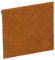 IRKA 1030-003 – Verbinder für Rasenkantenband – 1 mm stark – Cortenstahl – lückenlose Beeteinfassung – Höhe 25 cm