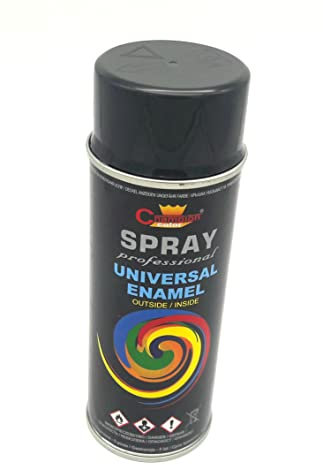 zaungraefe Sprühfarbe/Farbe 400 ml in anthrazit RAL 7016 glänzend Doppelstabmattenzaun