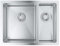 Grohe K700U Edelstahlküchenspüle - mit 1,5 Becken, für Einbau links, 60 cm edelstahl 31577SD1 Unterbau Edelstahlspüle