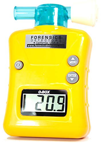 FORENSICS Sauerstoffanalysator | 0 % - 100 % mit 0,1 % Auflösung | Scuba, Nitrox, Taucher | wasserfestes Gehäuse