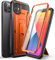 SUPCASE Unicorn Beetle Pro Series Full-Body Rugged Holster Case with Built-in Screen Protector for 6.1-Inch iPhone 12/12 Pro (2020), Orange
