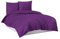 Mixibaby Bettwäsche Bettgarnitur Bettbezug 100% Baumwolle 135x200 155x220 200x220 200x200, Farbe:Violett, Größe:155 x 220 cm