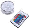 Kuuleyn Unterwasser-LED-Leuchten, batteriebetriebene Spot-Leuchten mit Remote-Kleinen Lampen Dekorative Fish Bowl-Licht Ferngesteuerte kleine Led-Lichter für Aquarium Vase Base Pond Halloween Po