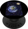 Erde Globus Mond Weltraum Sterne Astronomie PopSockets mit austauschbarem PopGrip