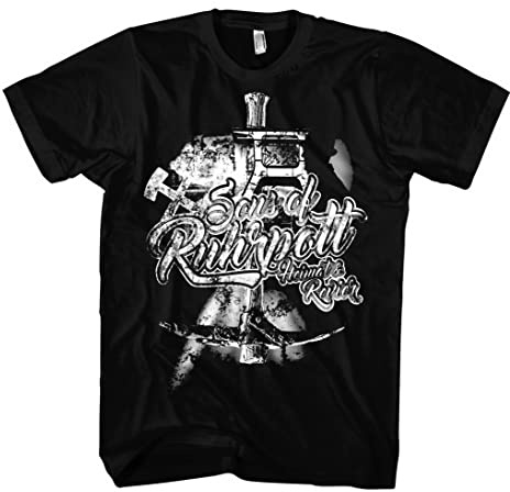 Sons of Ruhrpott Herren T-Shirt | Ruhrpott Geschenke Männer - Glück auf - Zeche - Ruhrgebiet - Bergbau | M9