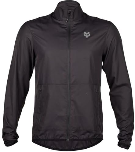Fox Racing Ranger Wind Jacket Windbreaker Herren, Schwarz, XL