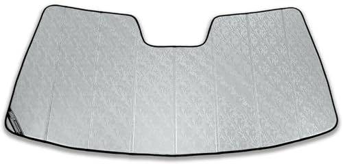 Covercraft UVS100 Premier Series Custom Windshield Sunscreen for 2022-2026 Chevrolet Silverado/GMC Sierra 1500, 2024-2026 2500/3500 - Chrome Camouflage