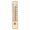 Buystarget Wooden Wall Thermometer Garden Large Patio Shed Greenhouse Home Door Window UK
