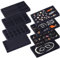 CDBOVID Set mit 8 stapelbaren Schmuck-Organizern, stapelbare Tabletts für Schubladen, Schmuck-Schubladeneinsätze, Behälter, Vitrine, Aufbewahrung für Ohrringe, Halsketten, Ringe, Armbänder, Uhr mit