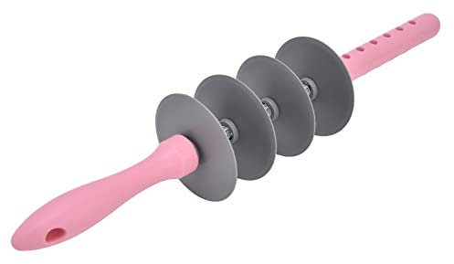 Tagliapasta, Tagliacroissant Mattarello Tagliacroissant Fette Per Croissant con Manico Affettatrice Per Fondente a Rullo Tondo