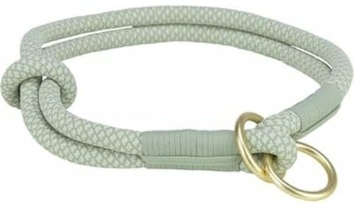 Trixie Hundehalsband, weich, Halb-Slip, Salbeigrün/Mint