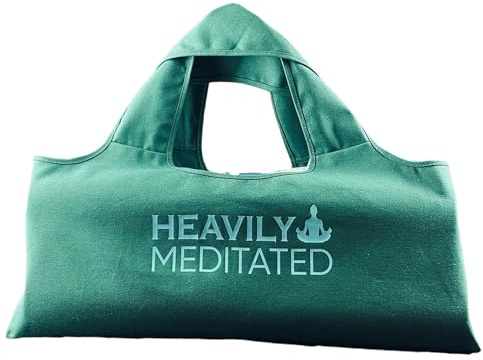 Wild Essentials Yoga-Tasche, Balance-, Trainingstasche, große Matten-Tragetasche mit Schultergurt und Innentasche, passend für die meisten Yogamatten, robustes 284 g, recyceltes Baumwoll-Leinen