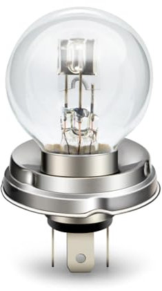 SOFOC-P45T Moto/Voiture Halogène Phare Ampoule G40 6V 45/40W Blanc Chaud Haut/Plongeur Conception Plug & Play 1Pcs