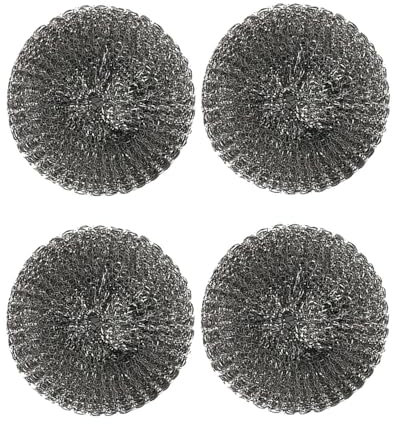 4 Pcs Kettle Descaler Balls - Stainless Steel Limescale Remover, Reusable and Effective Cleaning Tool, Maintains Efficiency of Kettles and Coffee Makers, Easy to Use and Clean