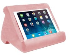 Venteo - Support universel pour tablette - TELESHOPPING - Pillow Pad™ - Housse antidérapante - ROSE - Adulte
