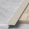 Übergangsprofil T-Profil Ausgleichsprofil Aluminium Eloxiert Übergangsschiene 3 Stück 90cm Flach Ausgleichsprofil Abschlussleiste Für Fliesen Laminat/Parkett(Matte Champagne,16mmx0.9m)