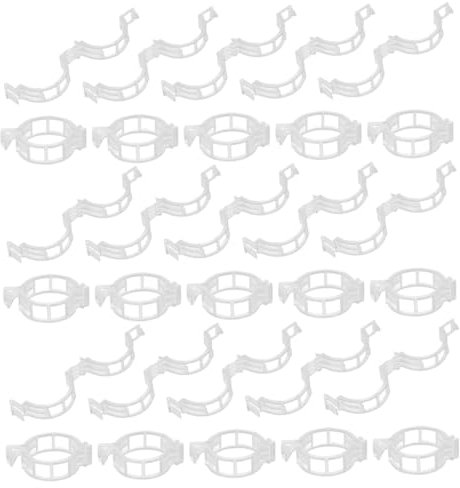 Toddmomy 200stücke Pflanzenclips Für Und Kletterpflanzen Vielseitige Befestigungsklammern Unterstützung Von Tomaten Gurken Und Einfach Zu Verwenden Und Platzsparend