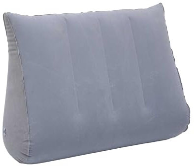 Aufblasbares Keilkissen, Körperpositionierer, leichtes Keilkissen, tragbares Campingkissen, mit weichem und gemütlichem Material, aufblasbar und tragbar, 46 x 30 cm, für Yoga, Schlafen, Reisen, Lesen