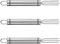 3 Piece Stainless Steel Cone and Potato Fork Food Safe and Rust Resistant Ideal for Family Reunions