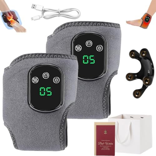Rivera Massage Pieds, Masseur 3-En-1rivera, 3 Modes, 5 Niveaux De Chauffage, Masseur De Pied Chauffé Rechargeable pour Hommes Et Femmes, Aide à Détendre Les Pieds Et Favorise Le Confort Général