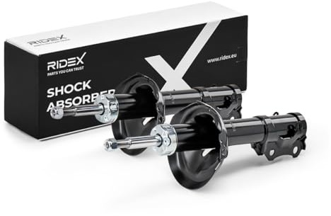 RIDEX 854S19319 2x Stoßdämpfer Federbein Öldruck Vorne Kompatibel mit VW Golf 3 1H1 191413031H 6E0413031J 191413031J