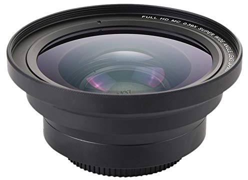 Masslla Professionelles 37 Mm Makro + 72 Mm Weit Objektiv 0,39 Fach Full Hd für 4K Camcorder