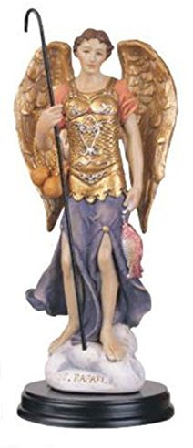 George S. Chen Imports ss-g-205.55 Erzengel Raphael Holy Figur Religiöse Dekoration Statue, 12,7 cm