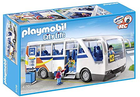 PLAYMOBIL City Life 5106 Schulbus, Ab 4 Jahren [Exklusiv bei Amazon]