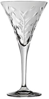 RCR Laurus Cáliz Agua de 21 cl, Confección 6 Piezas, Vidrio, Transparente