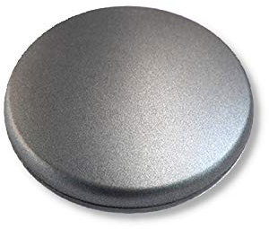 Magnetgriff für Flächenvorhänge, Gardinenmagnet, Raffmagnet für Gardinen, Ø 45mm, Granit
