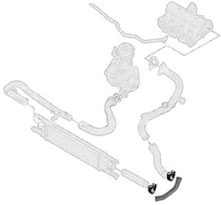 Borg & Beck BTH1033 Turbo Hose To Fit Fiat Doblo 1 3 MJTD 09-