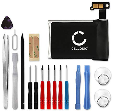 CELLONIC, Batterie pour Montre Intelligente et Bracelet de Fitness Compatible avec Samsung Gear 1 (SM-V700) (250mAh, 3.7V) + kit d'outils Batterie de Remplacement B030FE, GH43-03992A