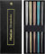 HuaLan Stainless Steel Chopsticks Series-Reusable Multicolor Lightweight 304 Stainless Steel Chopsticks Metal Chopsticks 5 Pairs Gift Set
