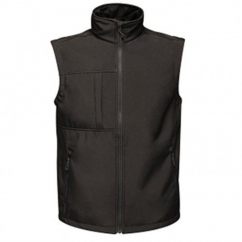 Regatta Gilet Softshell sans Manches Homme imperméable, Respirant E Coupe-Vent Octagon II Bodywarmers Homme Black(Black) FR: 5XL (Taille Fabricant: 5XL)