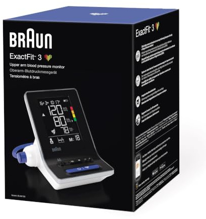 Braun ExactFit 3 Oberarm-Blutdruckmessgerät BUA6150