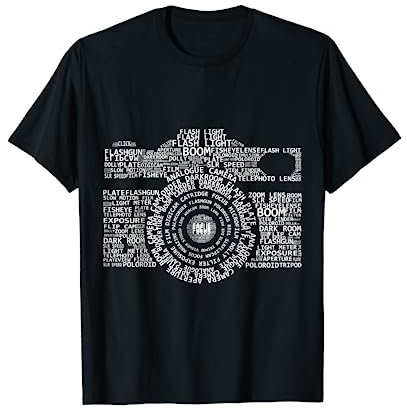 Fotografie Fotograf Fotostudio Fotoshooting T-Shirt: Herren, Damen, Unisex Kinder - Schwarz - S - Kurzarm - Klassische Passform - Rundhals - Pullover - Kinder, Kindergarten