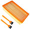HURI Filtre de protection moteur plissé plat pour Kärcher NT 20/1 NT 35/1 Tact Te, Tact Te H NT 361 NT 561 NT 611 Eco ProNT 200 400 SB V 1 Xpert NT 360 Remplace 6.904-367.0