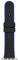 Armani Exchange Bracciale compatibile con Apple Watch, 42/44/45 mm - 22 mm Silicone nero, AXT8002
