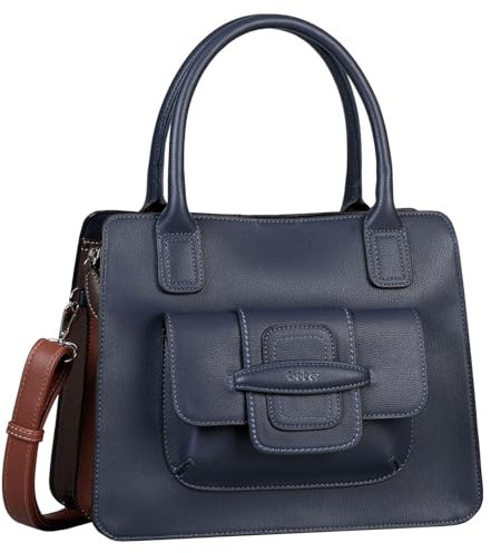 Gabor, Anouk, Damen, Shopper, L, Blau, 32x14,5x25,5 cm