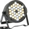 IBIZA THINPAR-36X1WHITE LED PAR Scheinwerfer Disco DJ Party Club Effekt Floorspot Effektlicht Fernbedienung DMX Stroboskop CW/WW