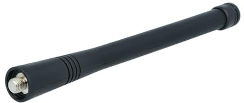 vhbw Antenne kompatibel mit Motorola HT600 | P200, P210, HT50, P100, PR400, HT750, P1225, PR860, HT1550XLS, P10, P50 Funkgerät - 15 cm, Schwarz