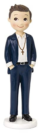 Figura torta bambino Comunione mani nei boschi