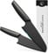 Nylon-Messer, 2-teiliges Kunststoff-Küchenmesser für echtes Kochen und Schneiden von Pizza, Kuchen, Brot, Obst, Gemüse Langlebiges Nylon-Küchenmesser für Kinder