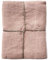 JOWOLLINA Feines Waffelpique Badetuch Saunatuch Leinen Stonewashed (Nude, 70x140 cm)