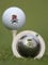 Golfball Markierer Schablone Stempel lustiges Golfball-Marker Stempelausrichtung Werkzeug Personalsierte Golfbälle Markieren (Skull)