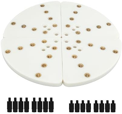 DEEFIINE Holz Drehmaschine Chuck Zubehör - Flat Jaw (20,3 cm)