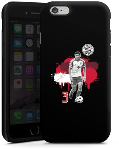 DeinDesign Panzer Handyhülle kompatibel mit Apple iPhone 6 robuste Outdoor Hülle Schutzhülle glänzend FC Bayern München Minjae Kim Trikot